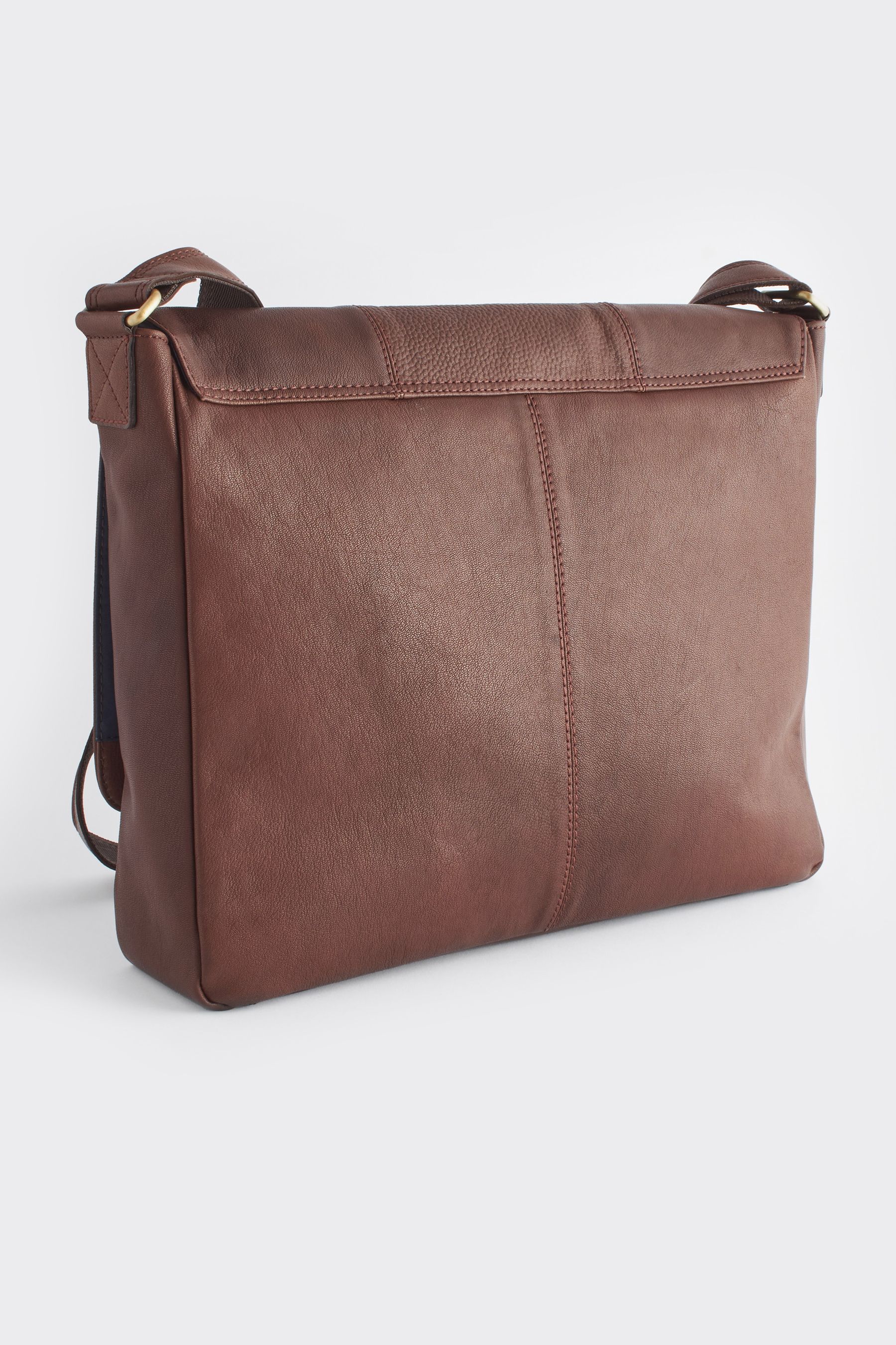Next leather messenger bag clearance