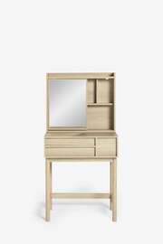 Mid Natural Finsbury Dressing Table - Image 6 of 8