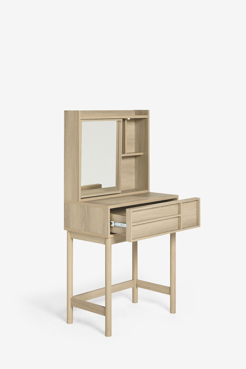 Mid Natural Finsbury Dressing Table - Image 7 of 8