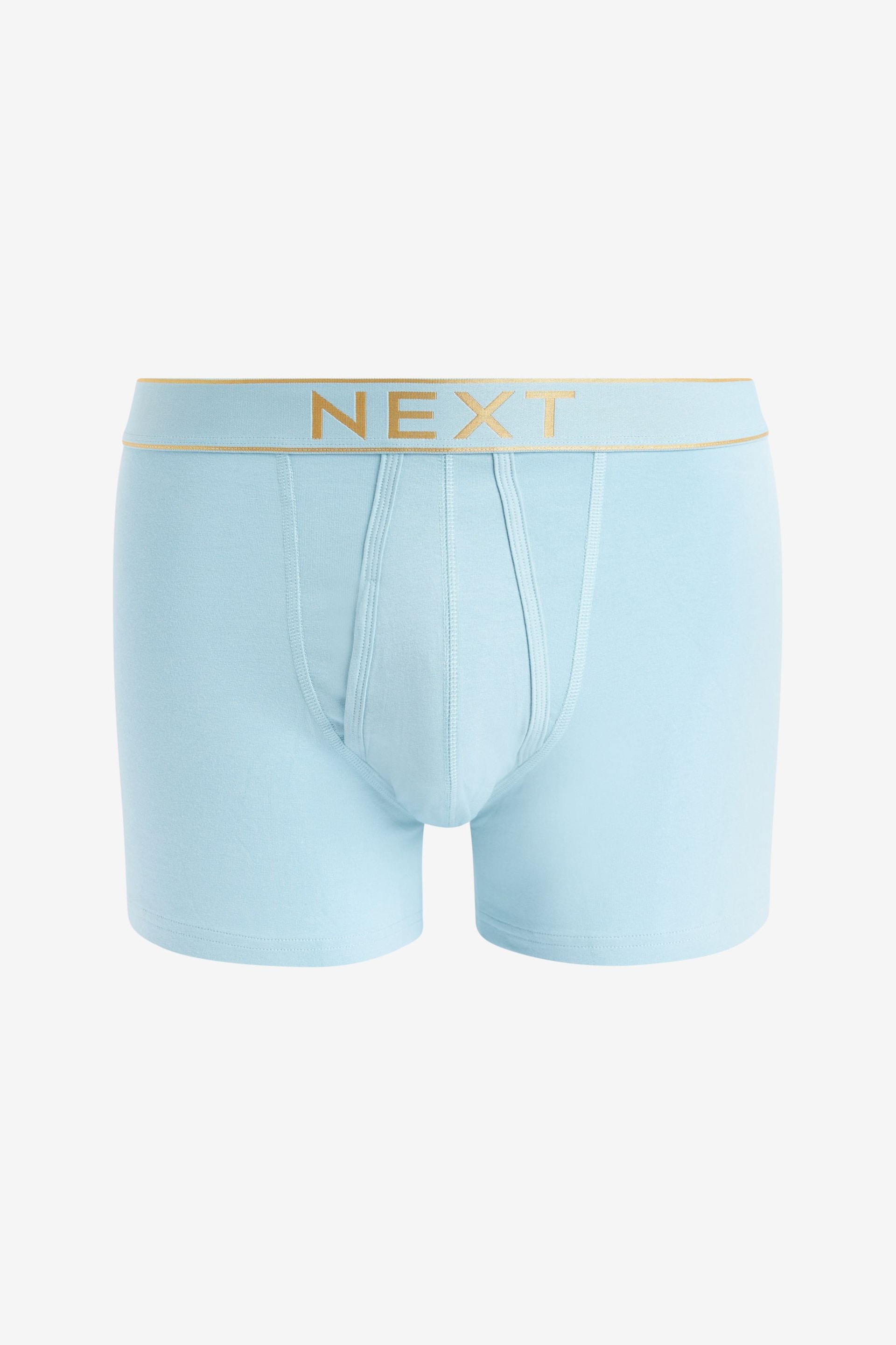 Blue Gold Waistband 10 pack A-Front Boxers - Image 10 of 13