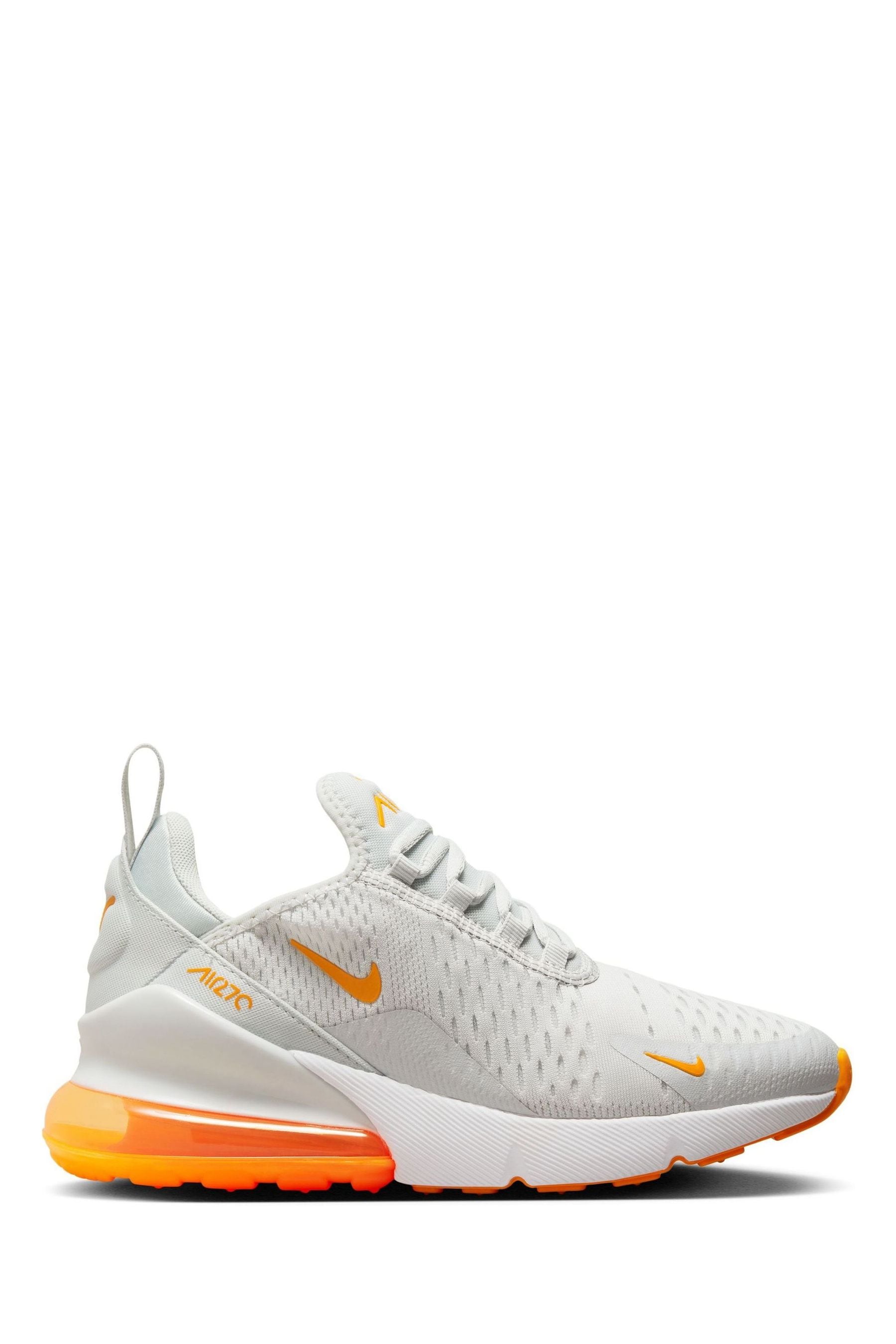 Nike 270 orange blanc store