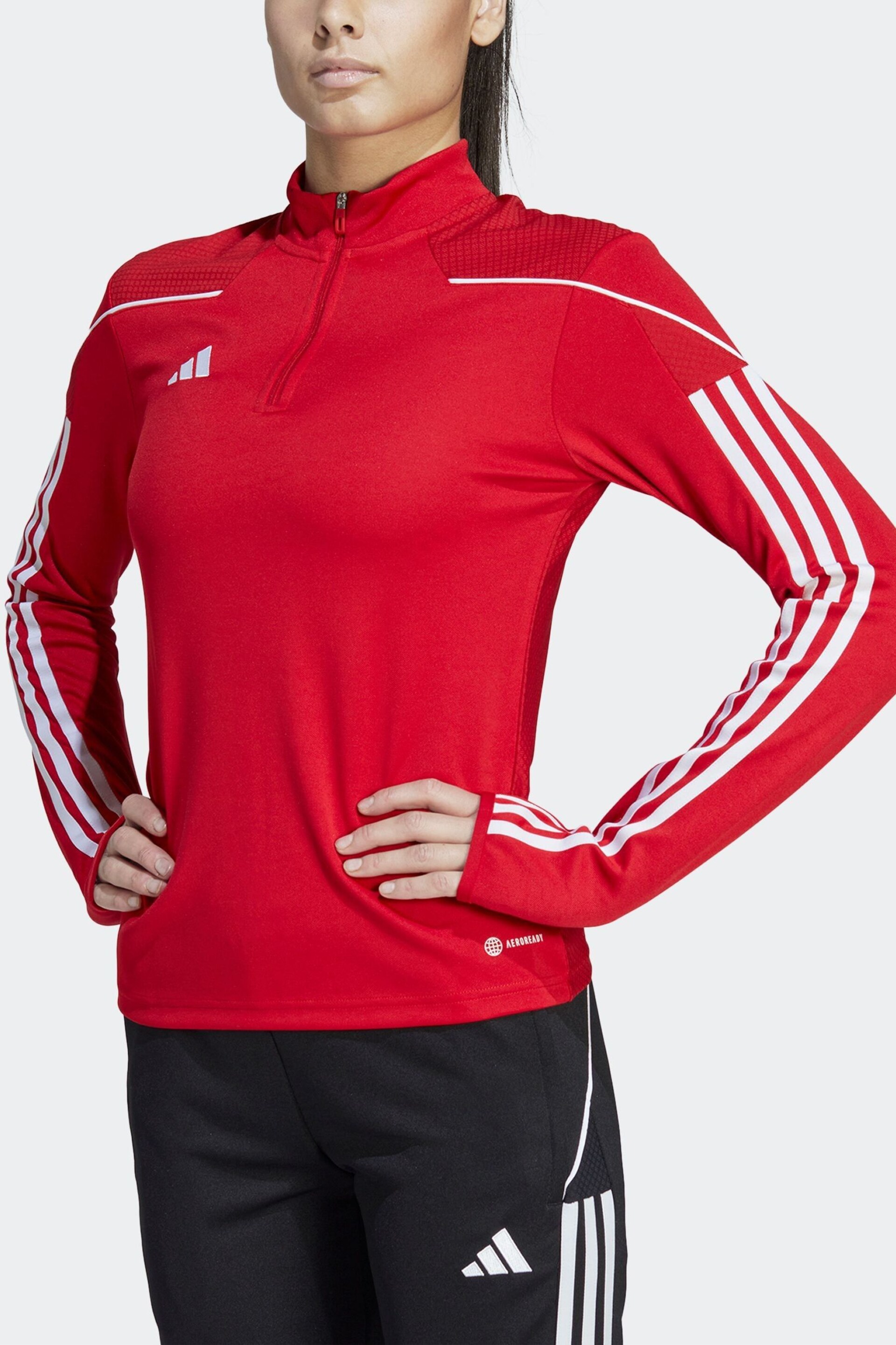 adidas Red Performance Tiro 23 League Training Top - Image 4 of 7