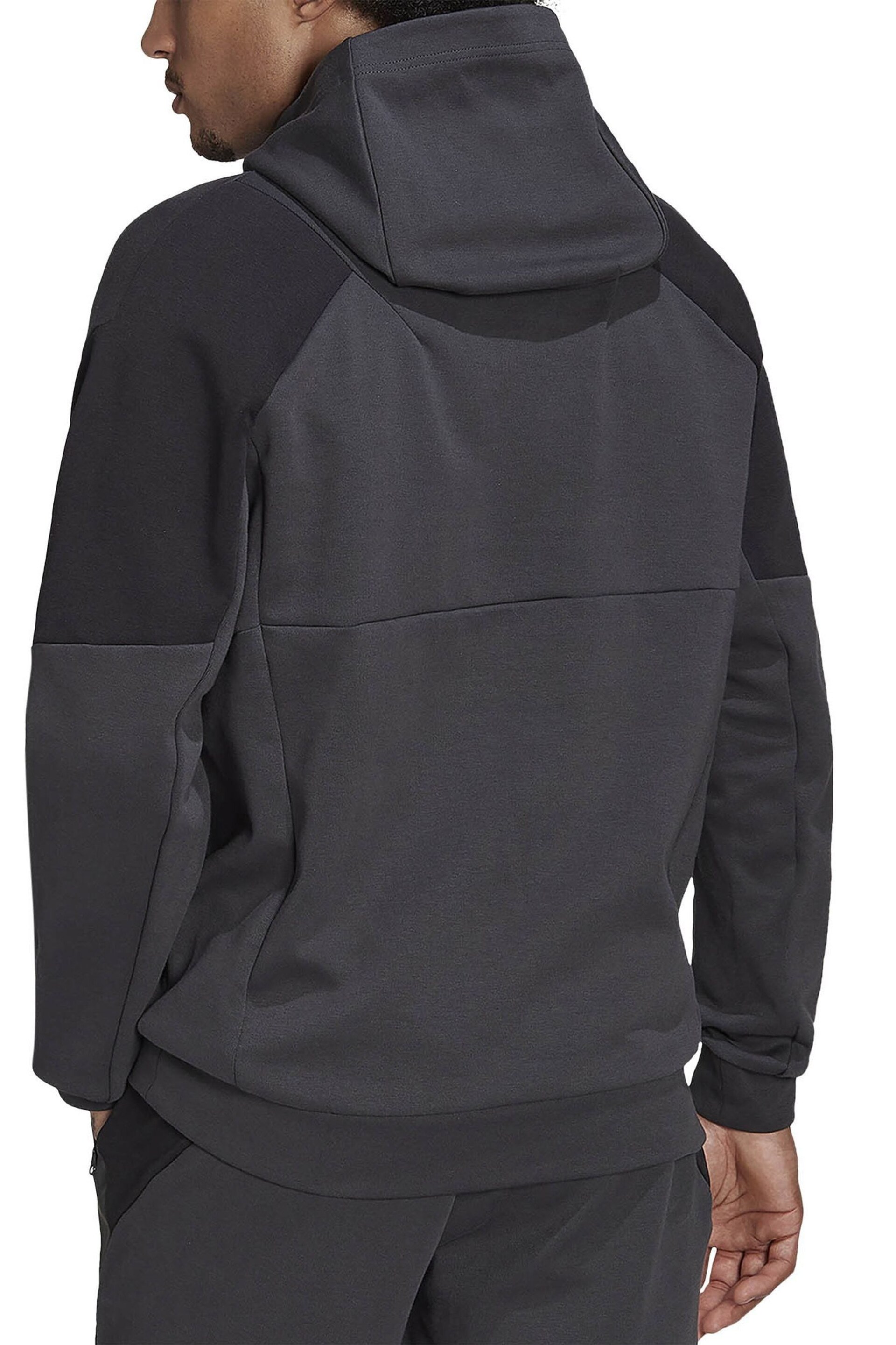 adidas Grey Juventus Travel Hoodie - Image 2 of 2