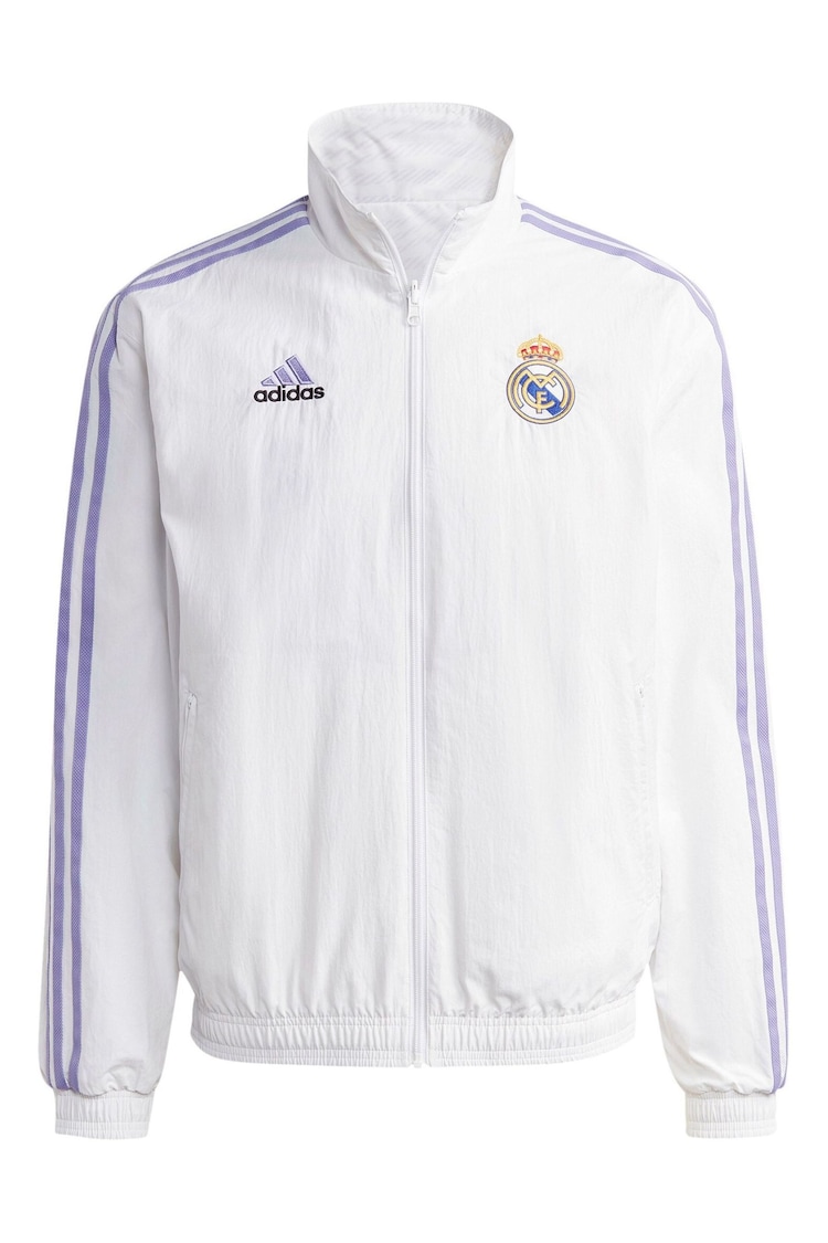 adidas Real Madrid Reversible Anthem Jacket Kids - 圖片 2，共 3