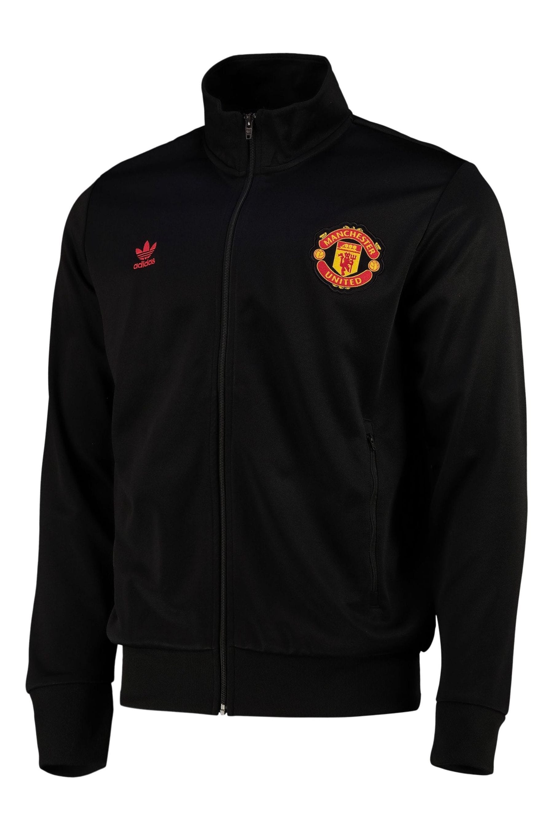 Buy adidas Black Manchester United x Originals Essentials Track Jacket from Next Ireland
