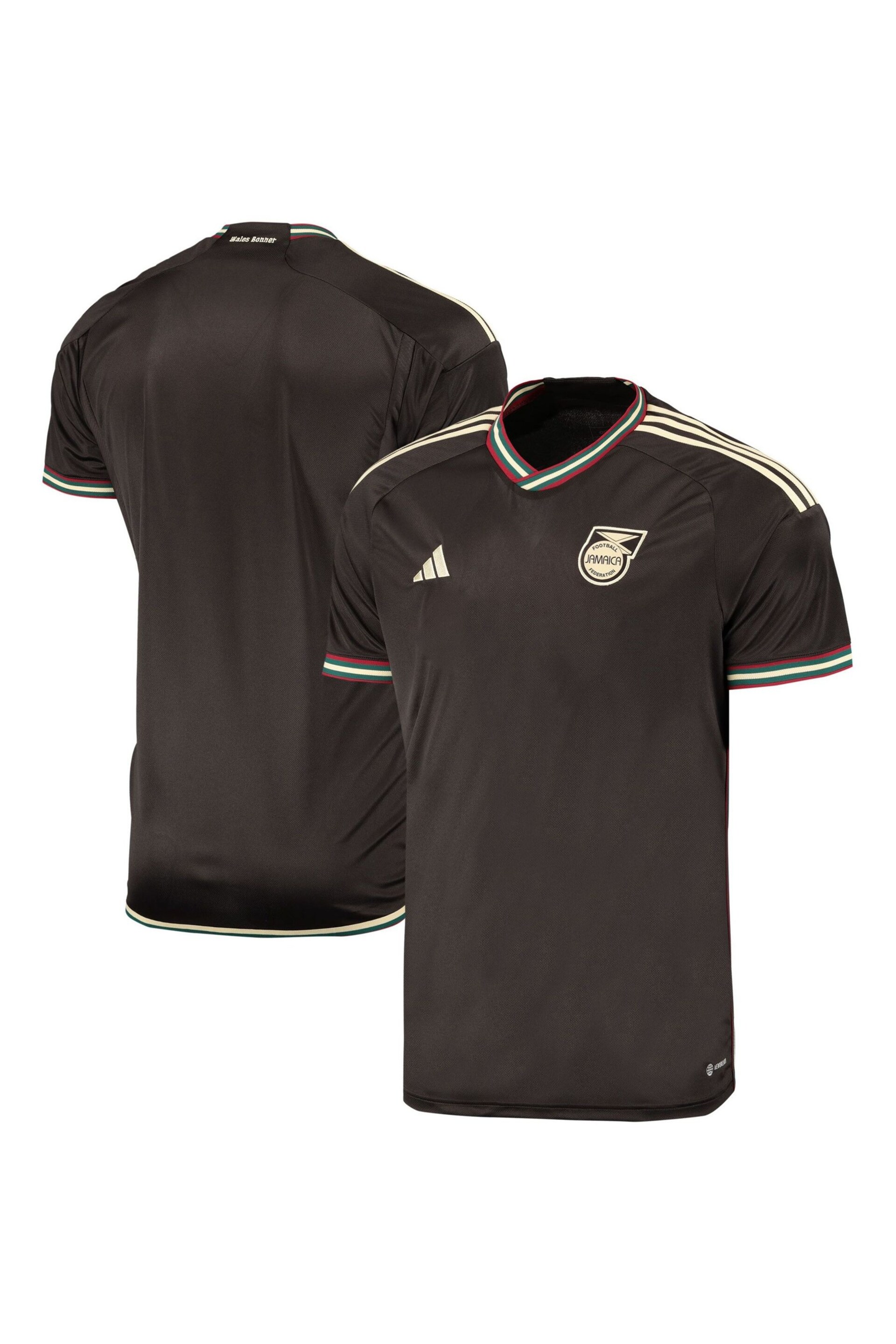 adidas Brown 2023 Jamaica Away Shirt - Image 1 of 3