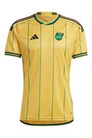 adidas Yellow Jamaica 2023 Home Shirt - Image 2 of 3