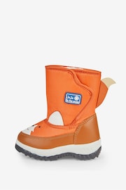 JoJo Maman Bébé Rust Fox Snow Boots - Image 5 of 6