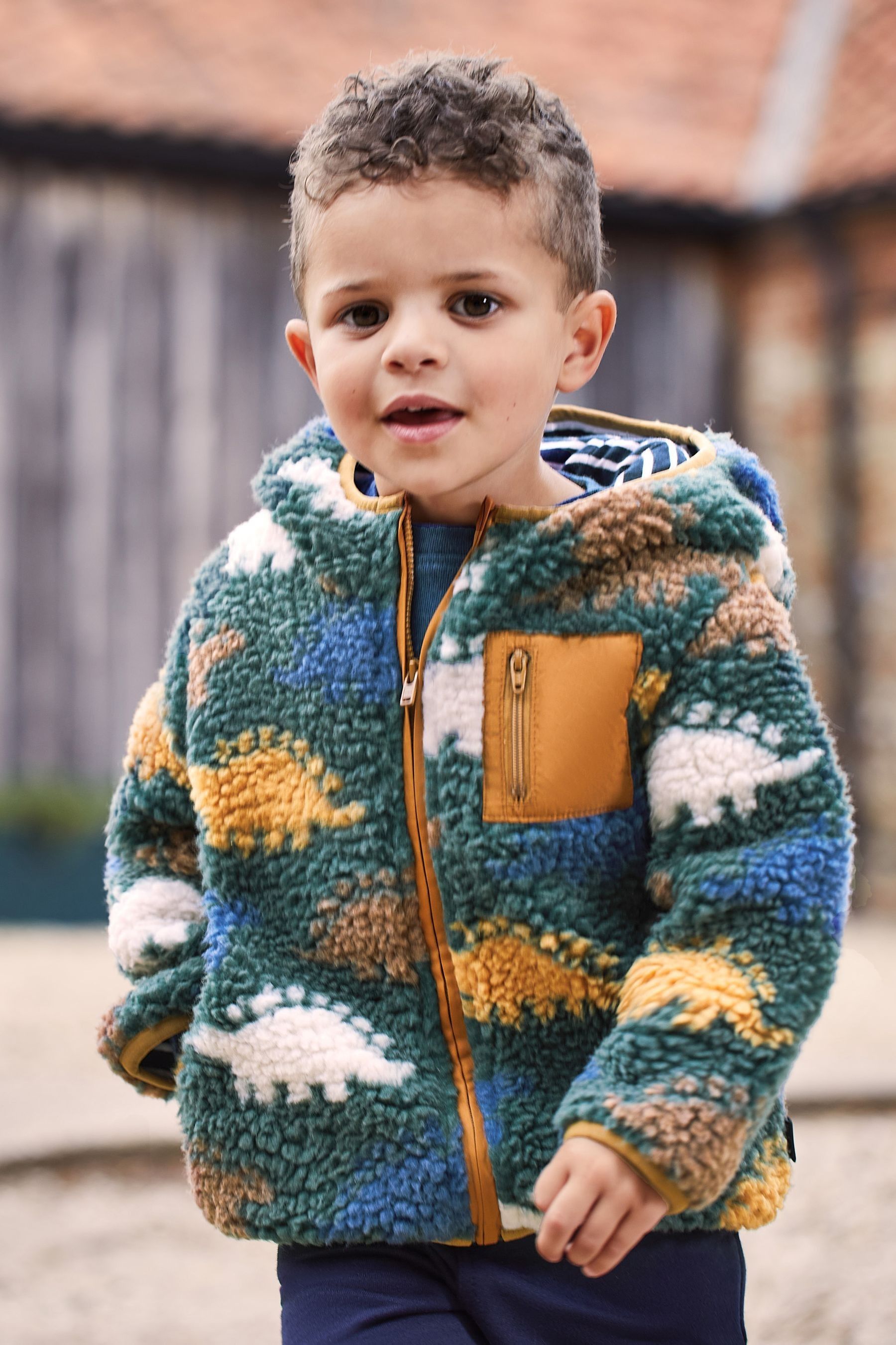 Teddy fleece zip up sales