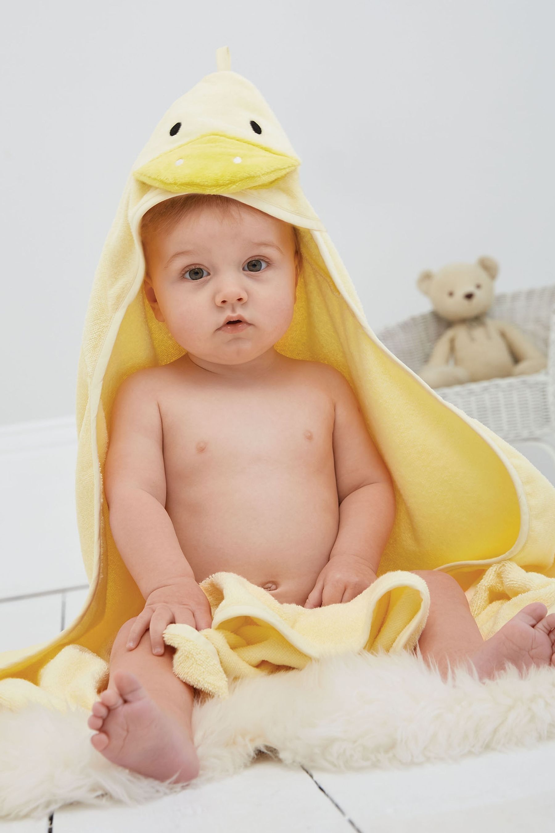 Buy JoJo Maman Bebe Personalised Duck Hooded Towel from the Next UK online shop