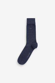 Calvin Klein Blue Mens Socks 2 Pack - Image 2 of 3