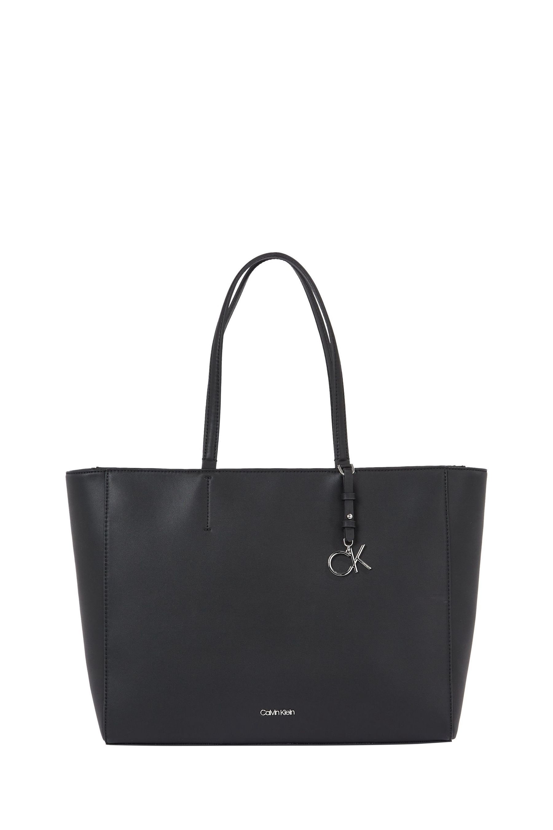 Calvin Klein Black Medium Shopper Bag