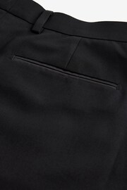 Black EDIT Oversized Tuxedo Suit Trousers - Image 7 of 9