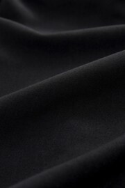 Black EDIT Oversized Tuxedo Suit Trousers - Image 8 of 9