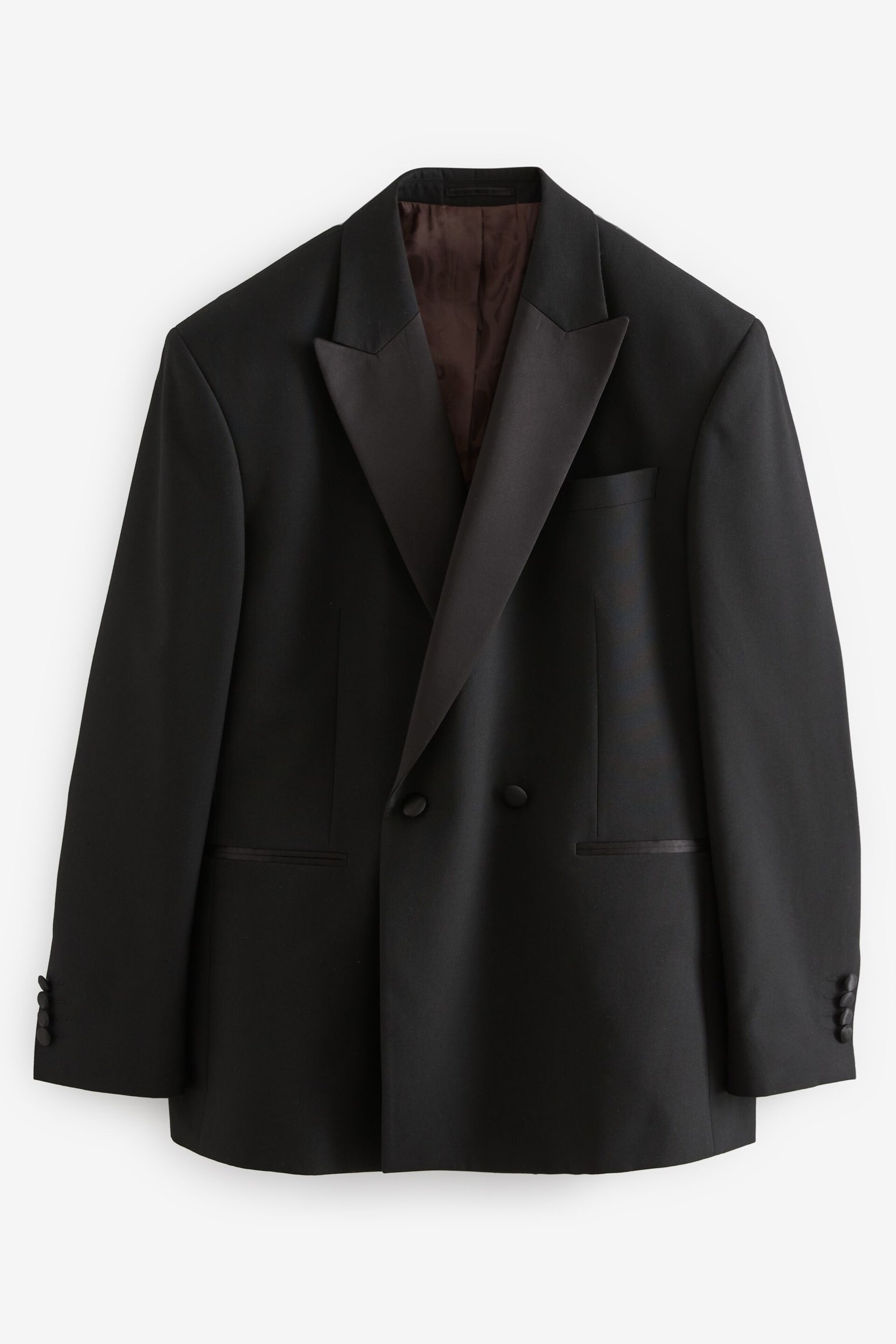Black EDIT Oversized Suit Jacket - Image 8 of 13