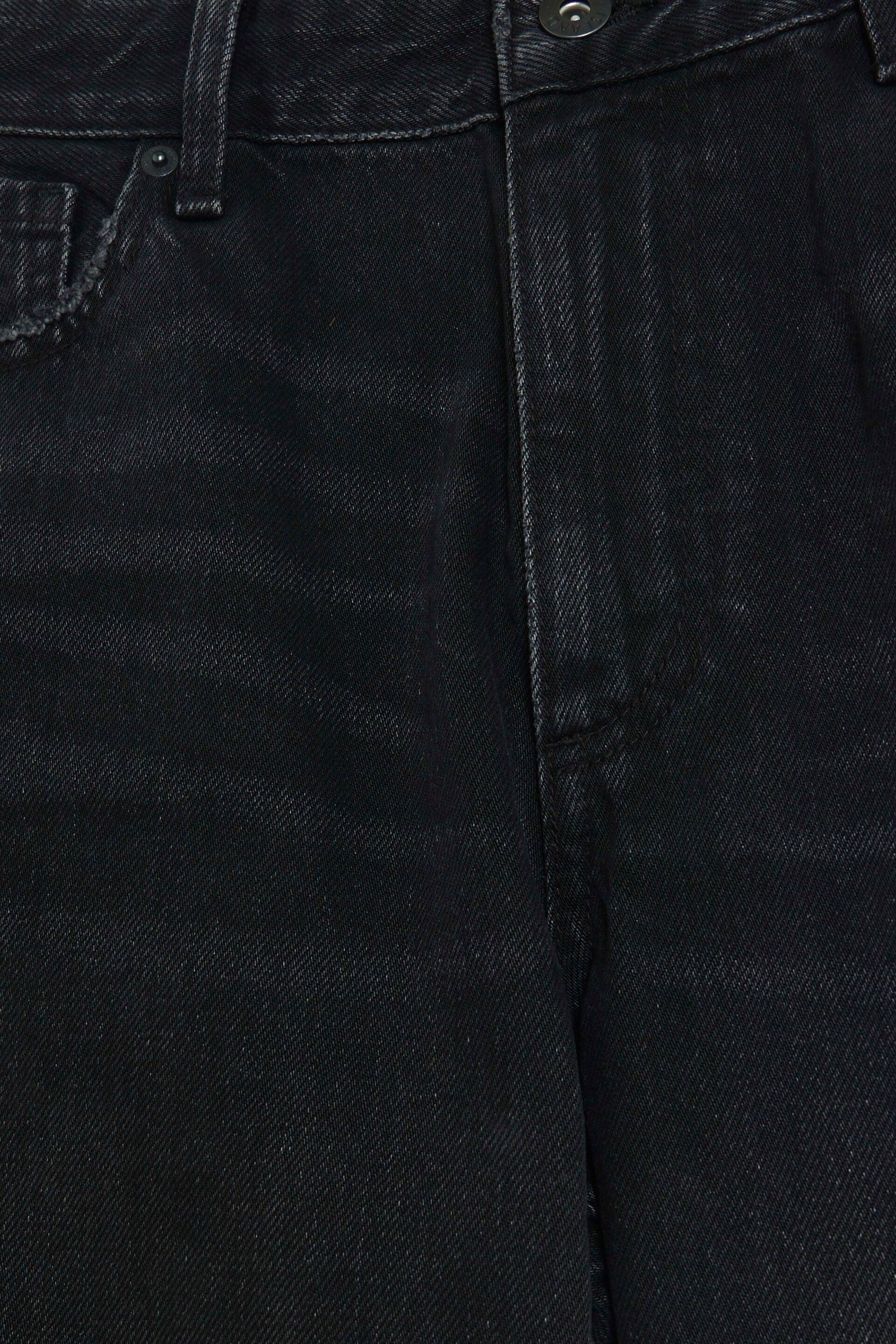River Island Black Petite 90s Long Straight Leg Jeans - Image 5 of 5
