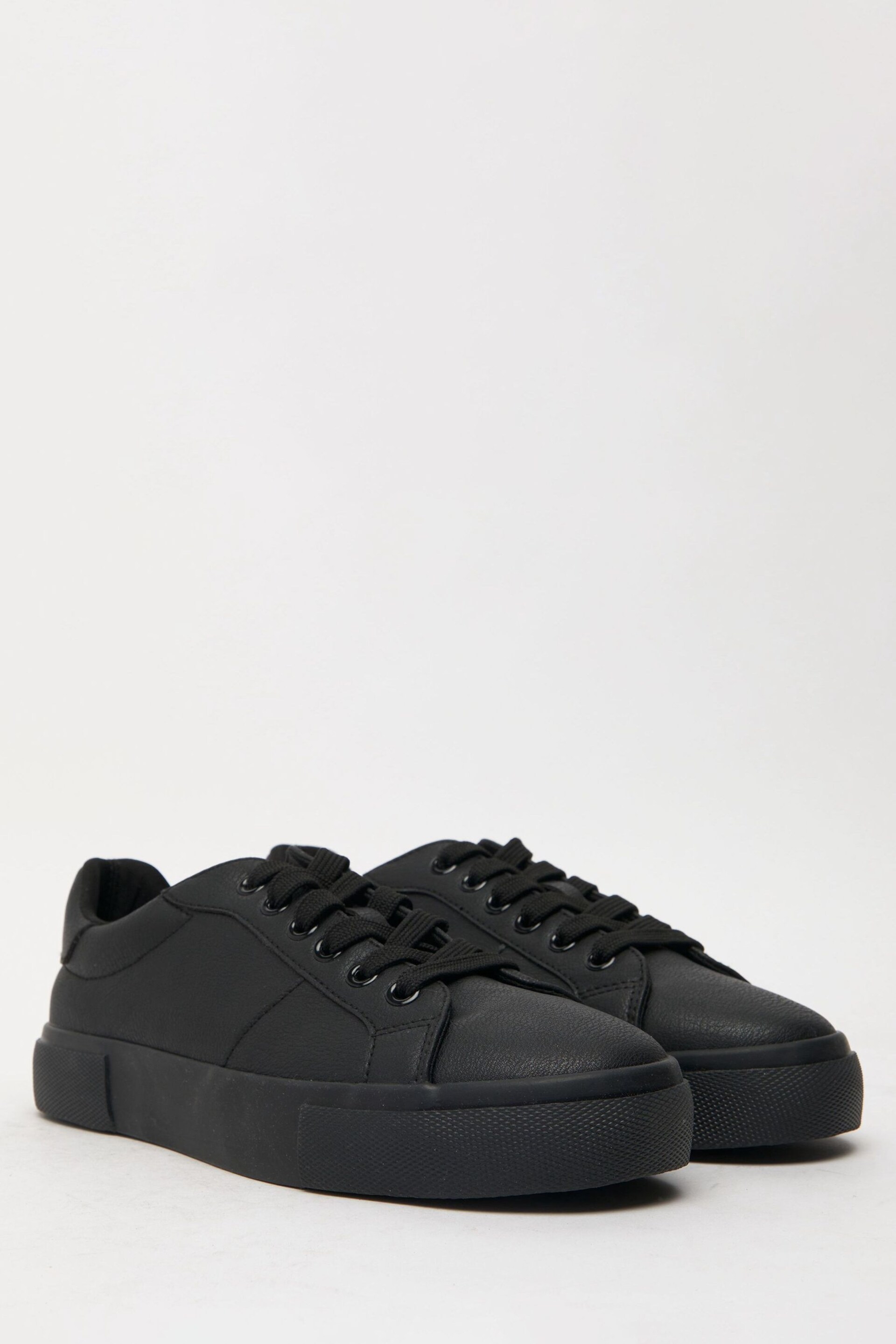 Schuh Nadine Lace Up Trainers - Image 2 of 4
