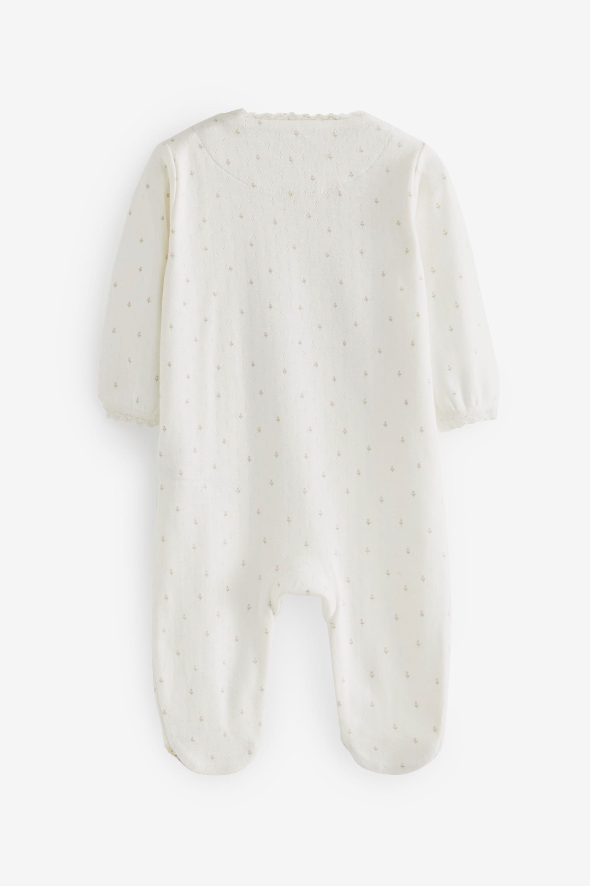 Ecru Butterfly Daddy Family Sleepsuit (0-2yrs) - Image 5 of 7