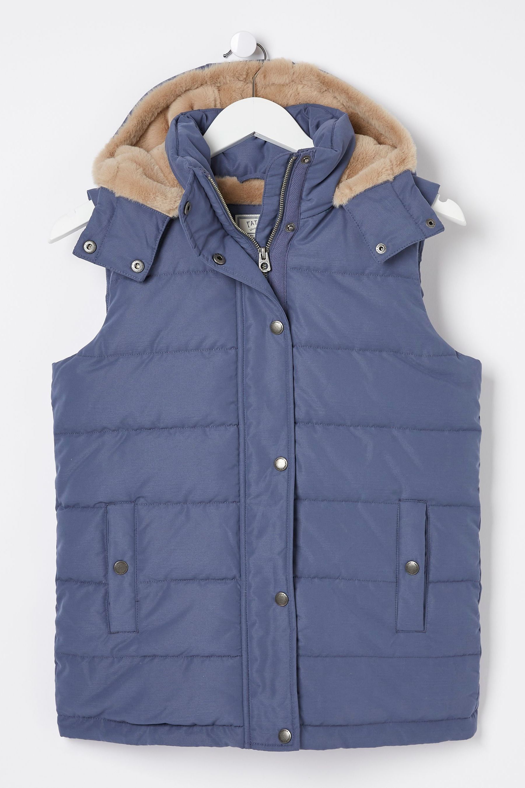 Buy FatFace Blue Hayley Gilet from Next Luxembourg