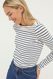 FatFace Cream Breton T-Shirt - Image 3 of 5