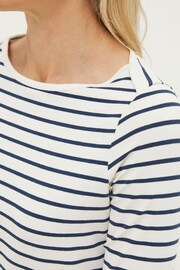 FatFace Cream Breton T-Shirt - Image 4 of 5