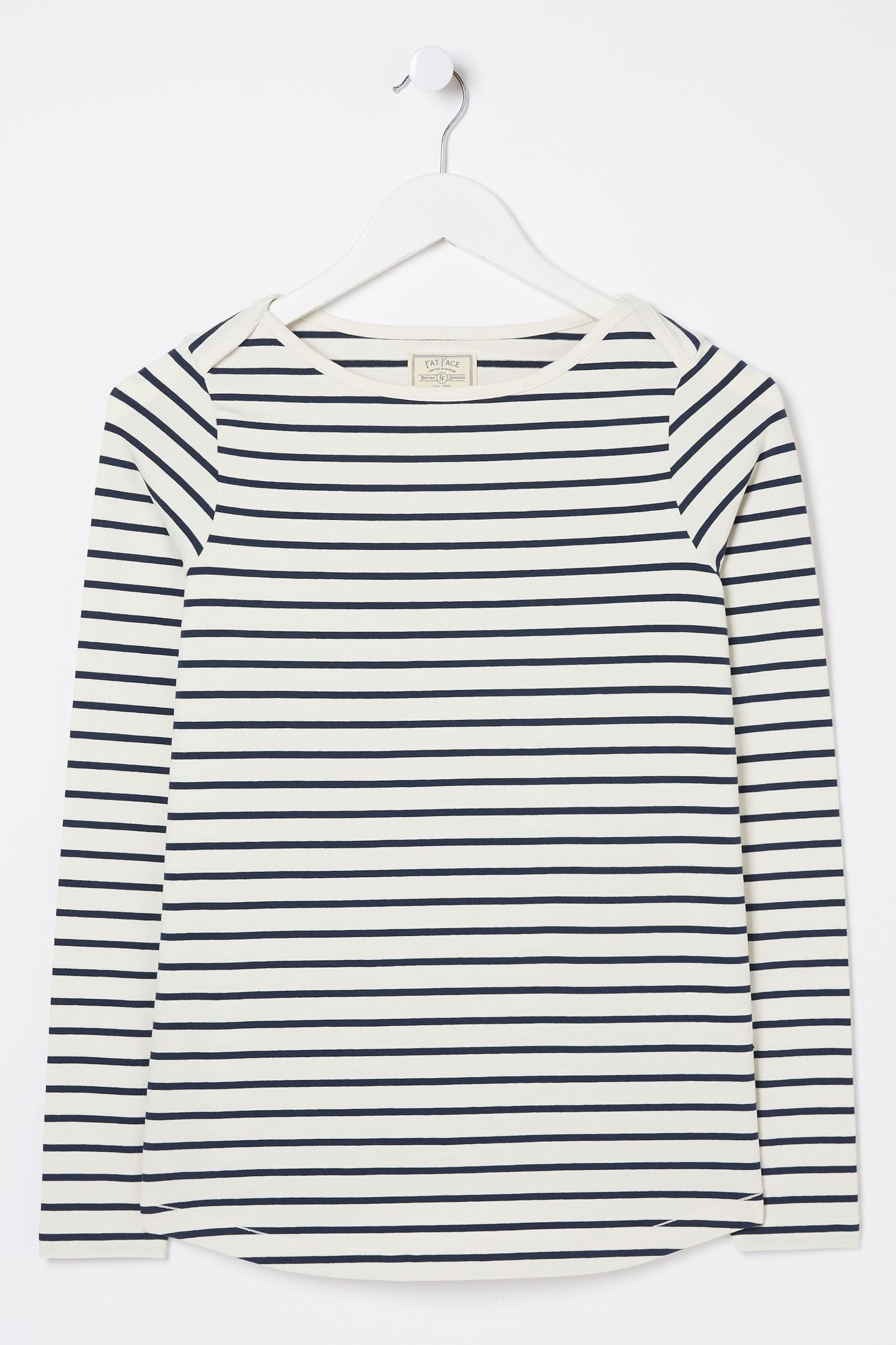 FatFace Cream Breton T-Shirt - Image 5 of 5