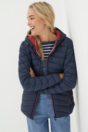 FatFace Blue Ruby Lightweight Puffer Jacket - Image 1 of 5