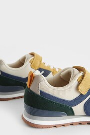 Colourblock One Strap Elastic Lace Trainers - Image 3 of 5