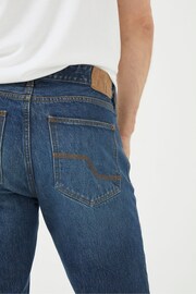 FatFace Blue Straight Fit Jeans - Image 4 of 5