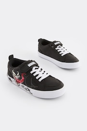 Black Venom Touch Fastening Elastic Lace Trainers - Image 1 of 6