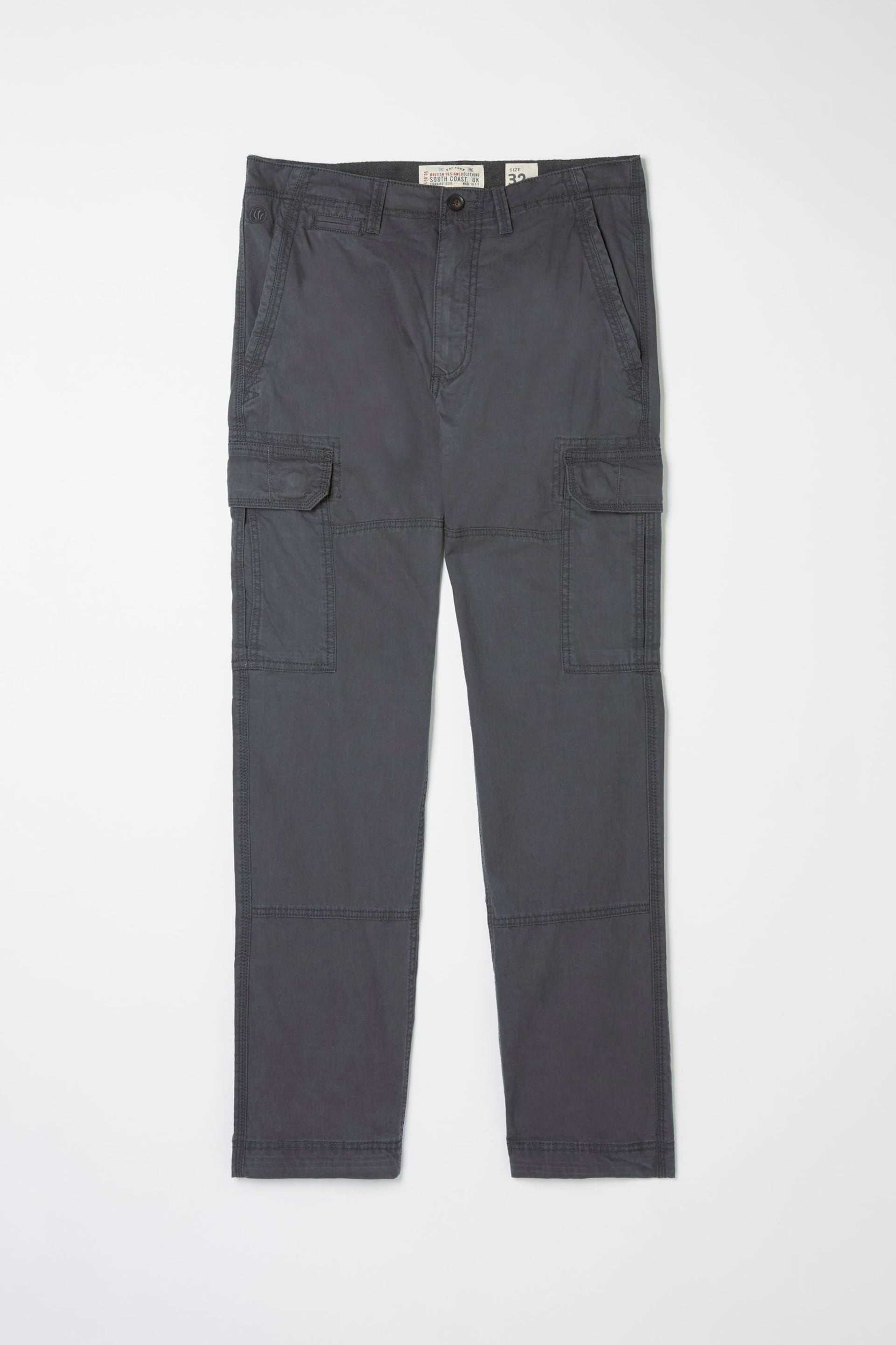 FatFace Grey Corby Ripstop Cargo Trousers - Image 5 of 5