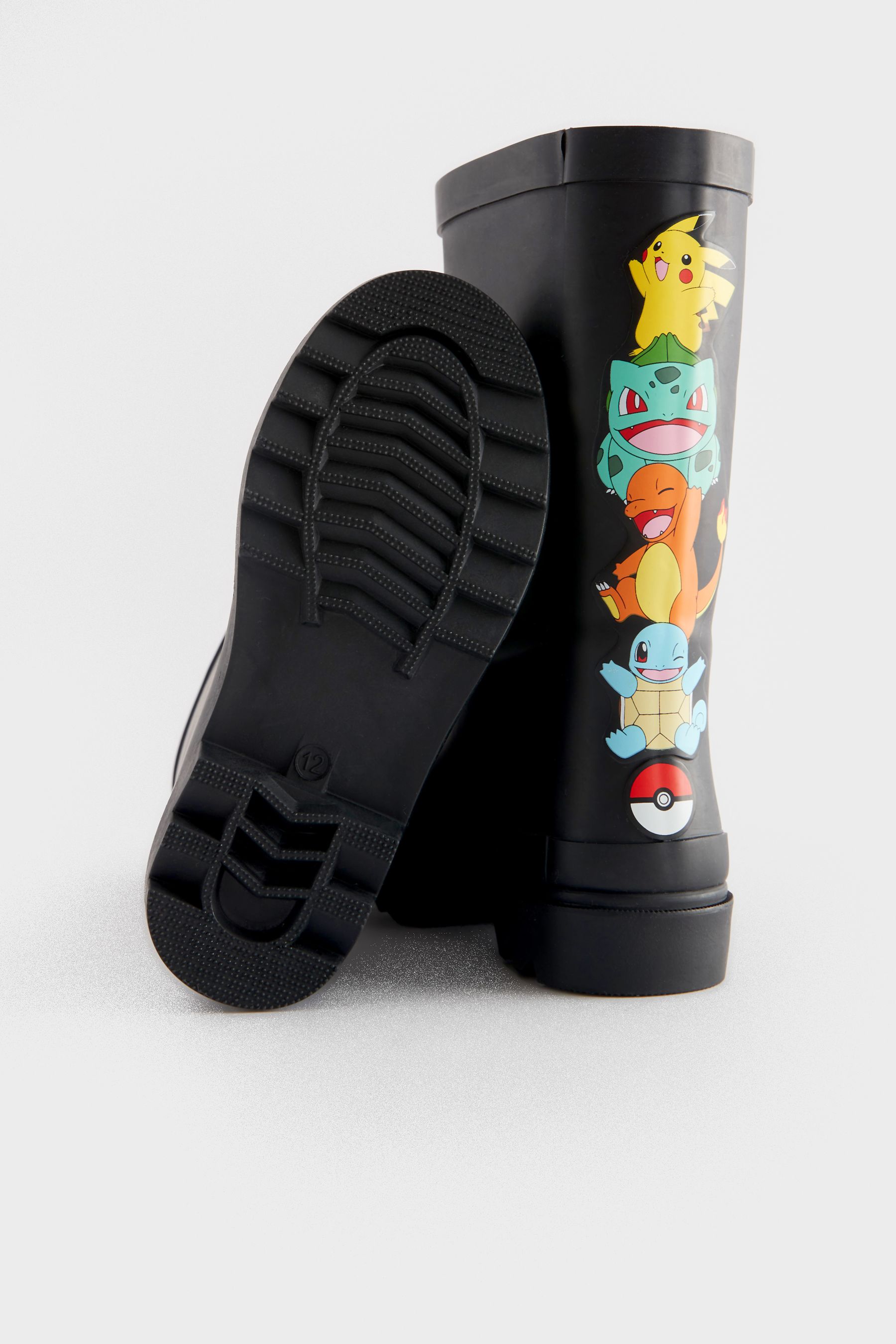 Buy Pokemon Black Rubber Wellies from the Next UK online shop