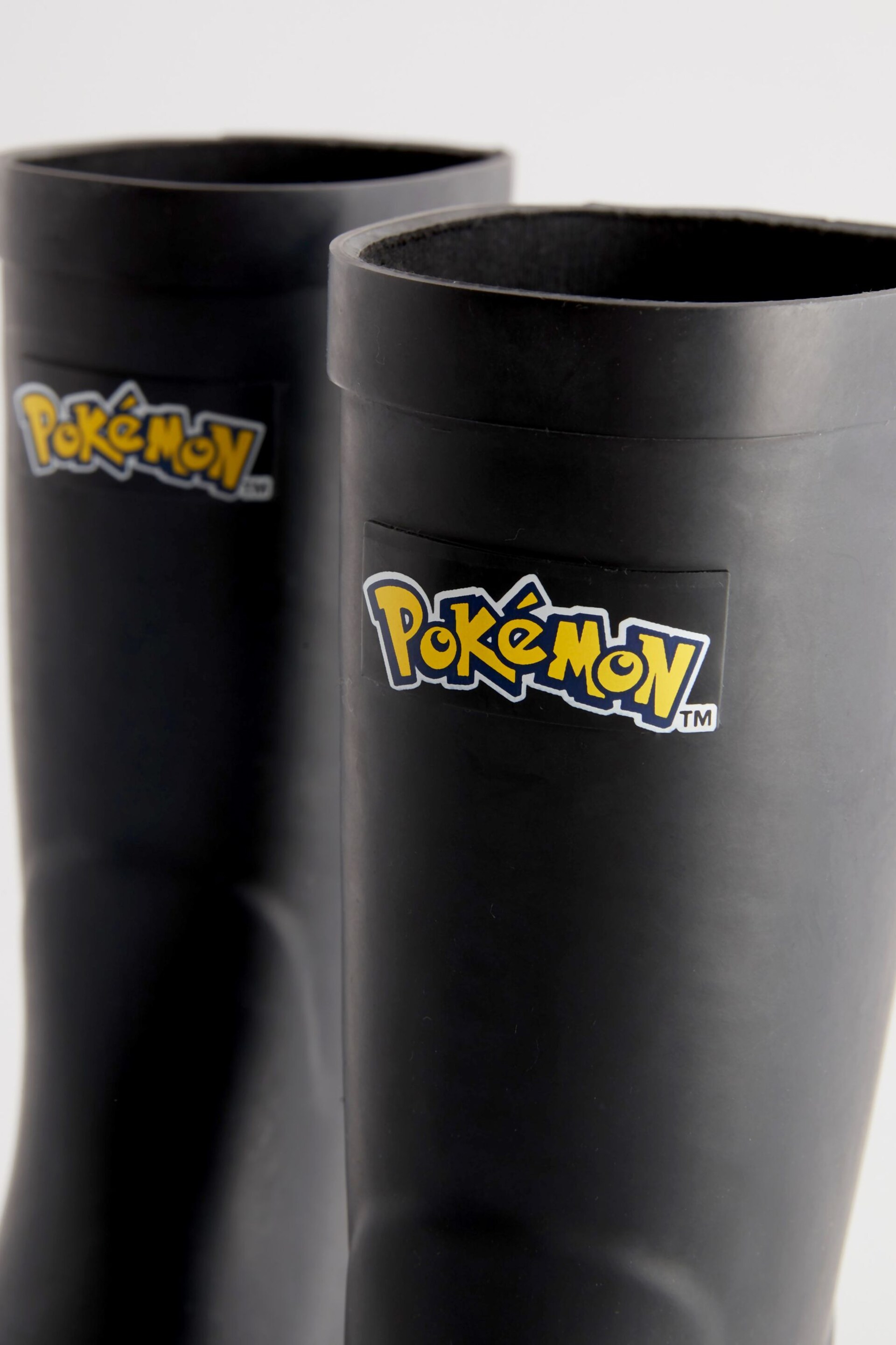 Pokemon Black Rubber Wellies - Image 5 of 5