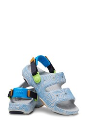 Crocs Blue Adults All Terrain Two Strap Sandals - Image 4 of 5