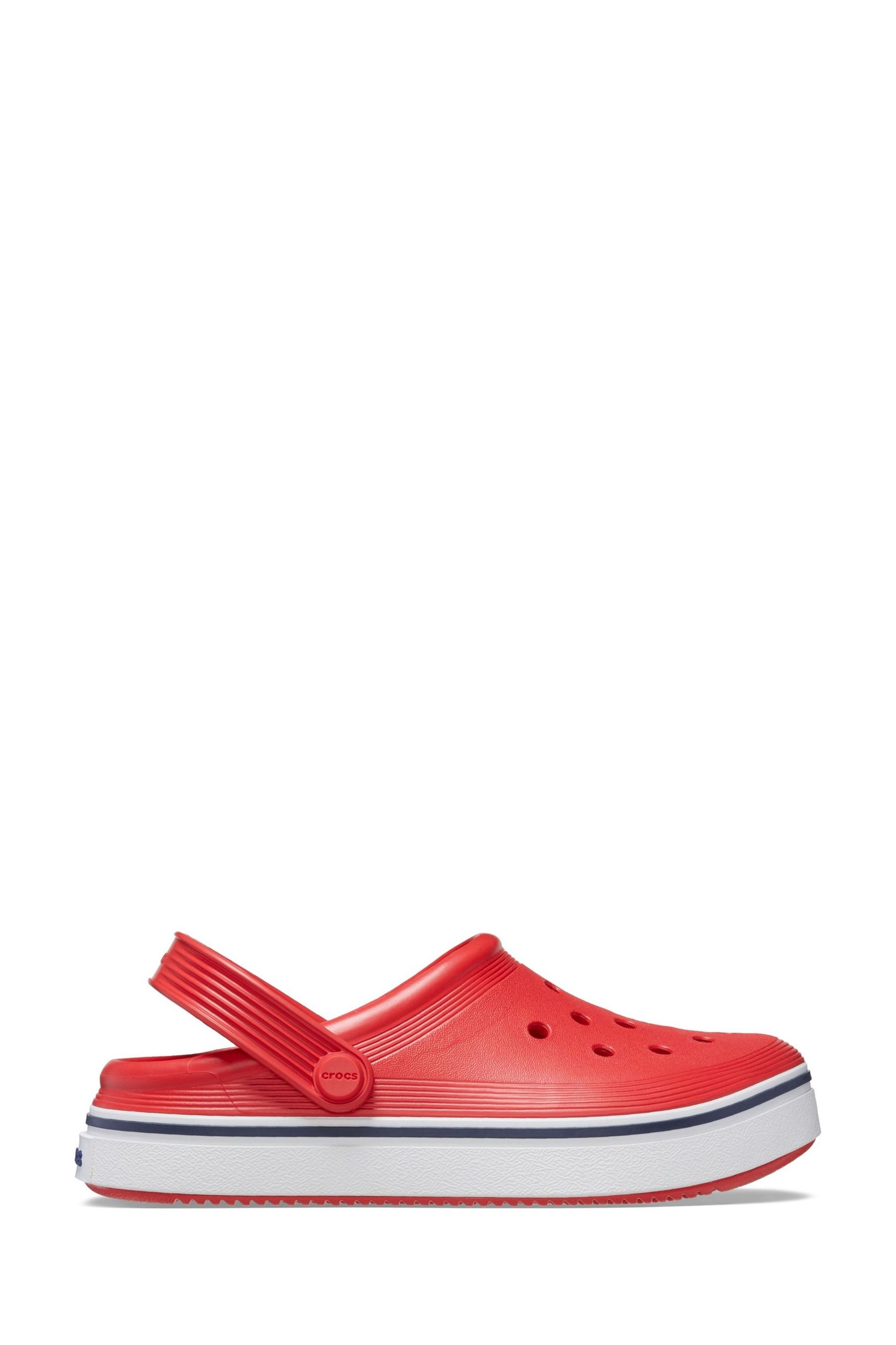 Red crocband crocs clearance