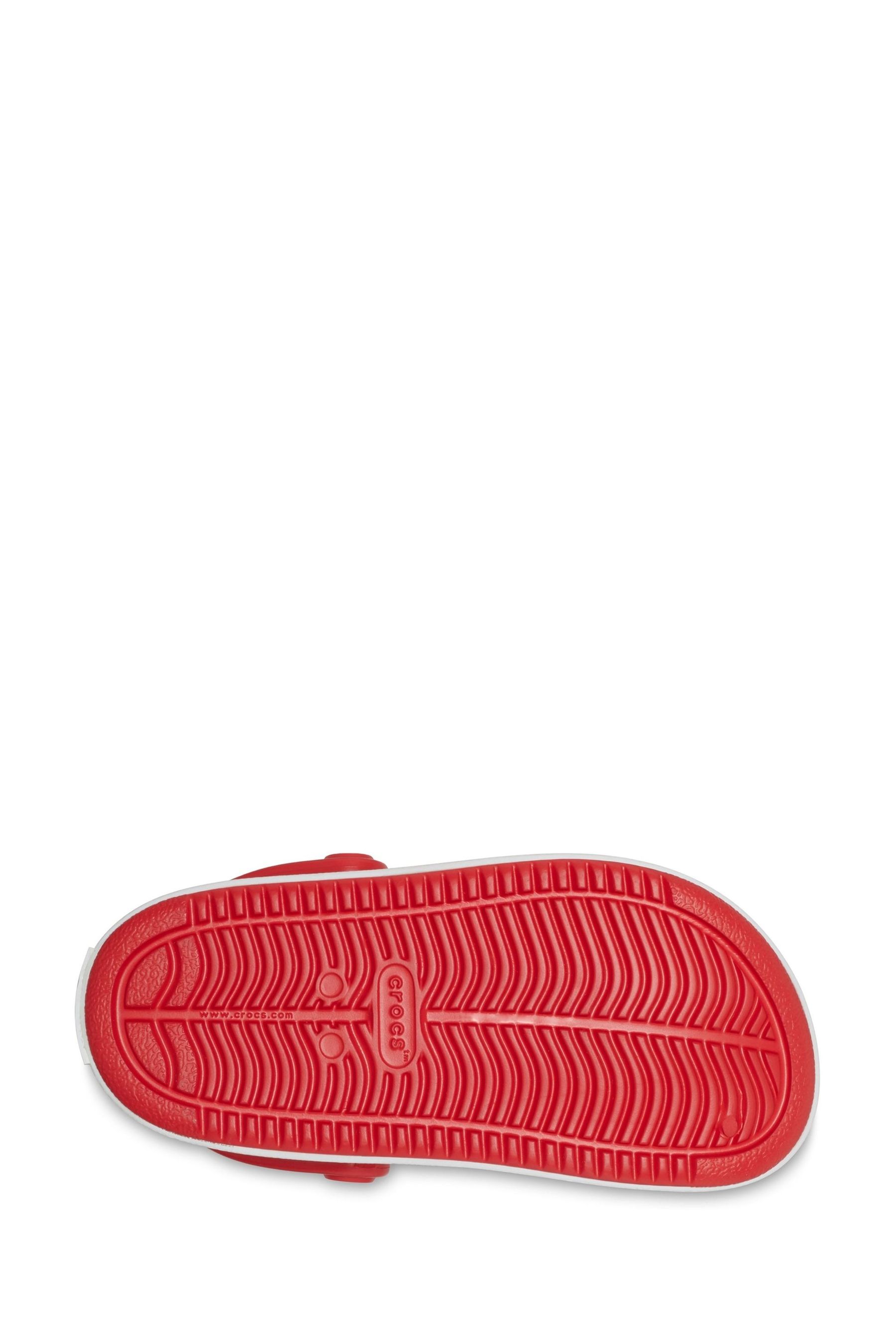 Buy Crocs Red Kids Crocband Clean Clogs from Next Luxembourg
