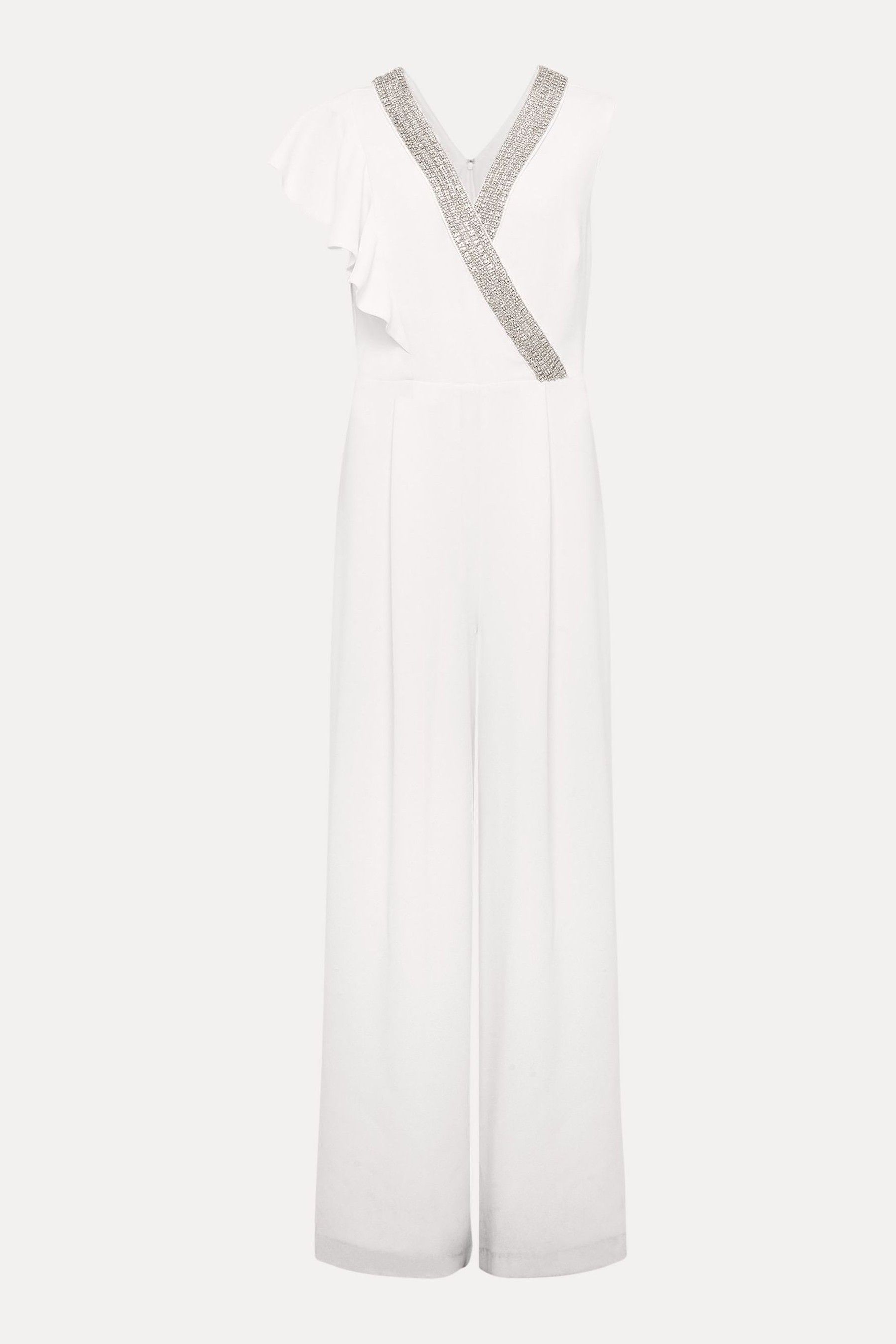 Alexis white jumpsuit top