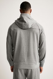 Grey Tech Fleece Hoodie - Image 3 of 10