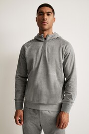 Grey Tech Fleece Hoodie - Image 4 of 10