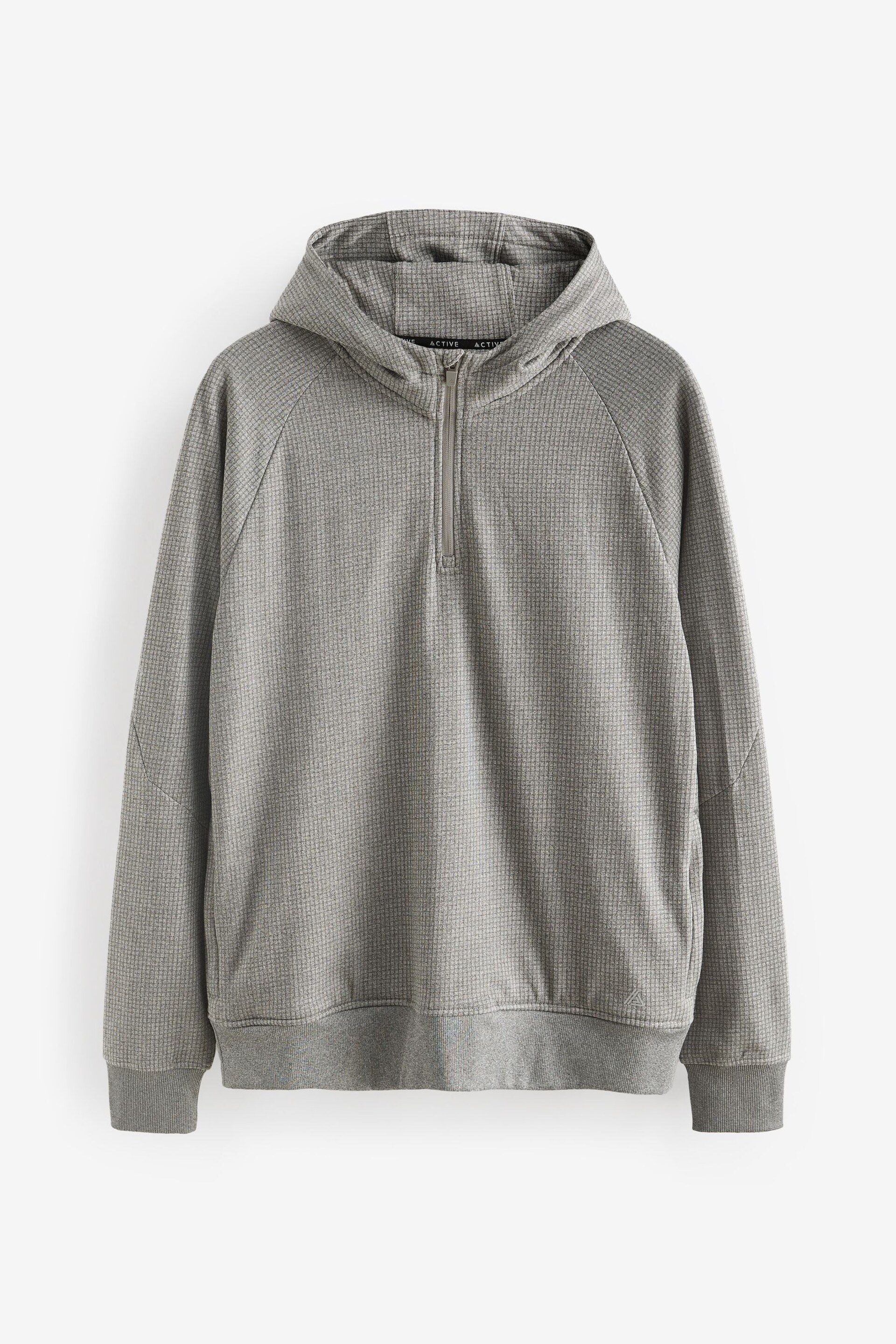 Grey Tech Fleece Hoodie - Image 8 of 10