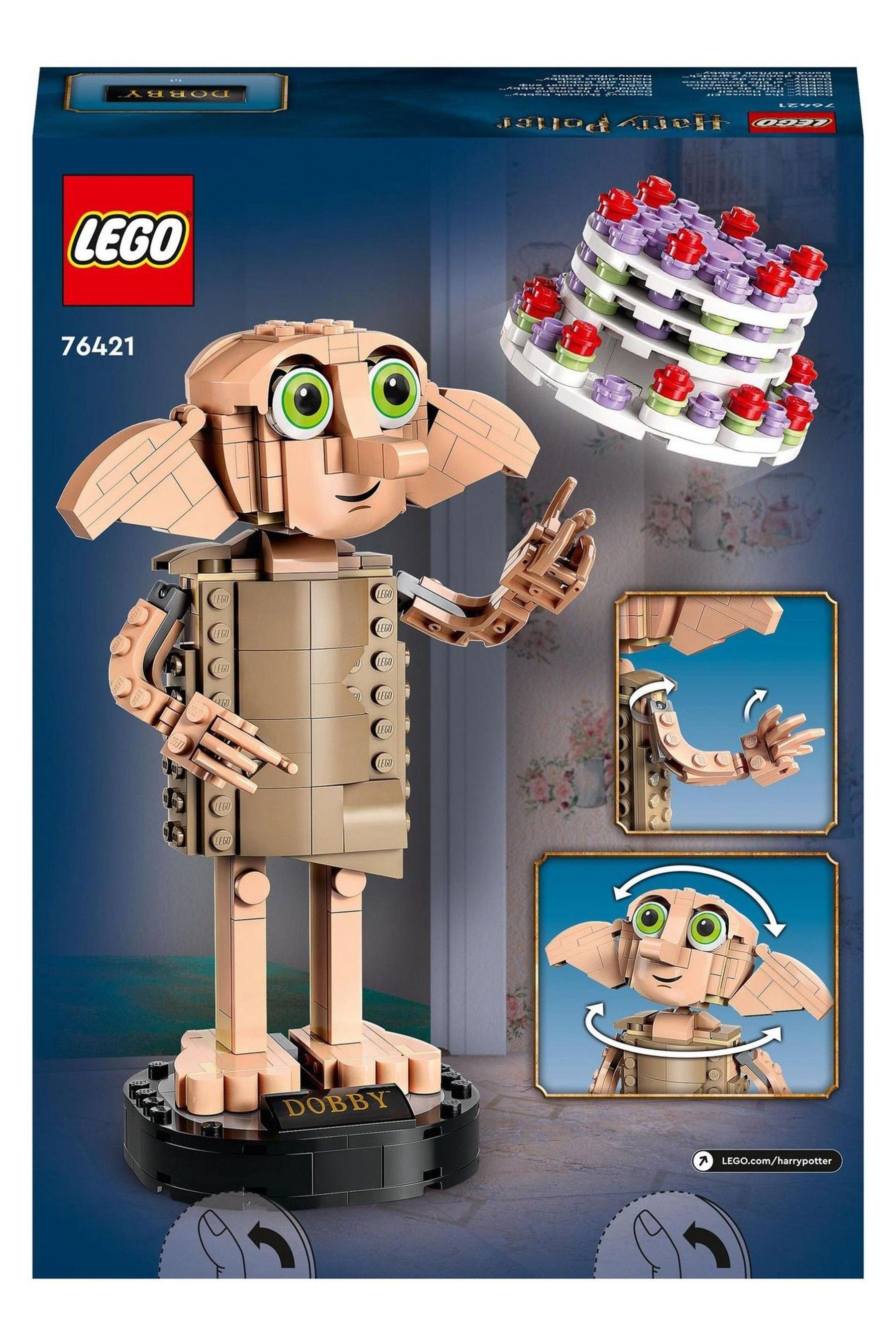 Buy LEGO Harry Potter Dobby the House Elf Figure Set 76421 from the Next UK online shop