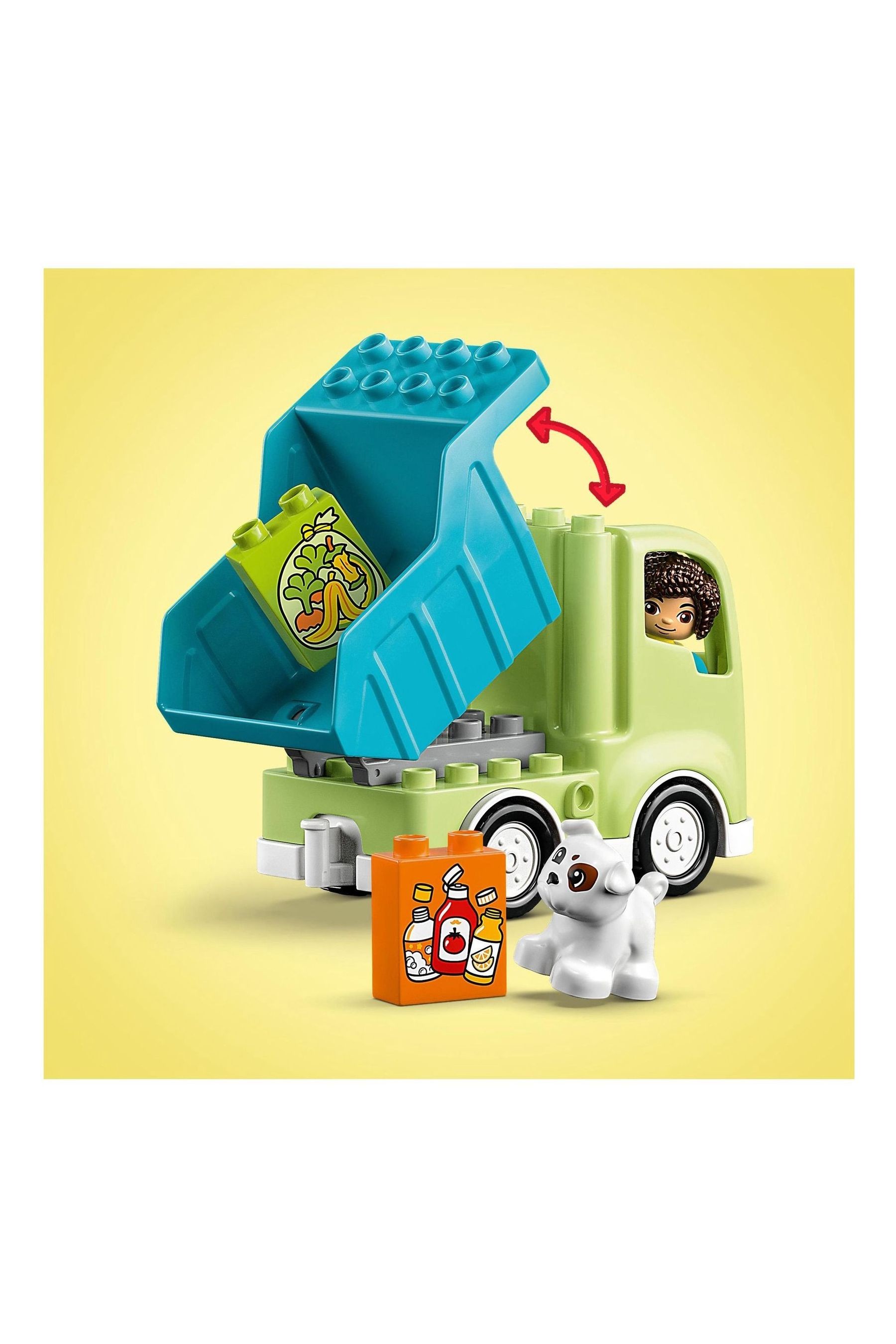 Buy LEGO Town Recycling Truck Colour Sorting 2 Toy DUPLO Town Recycling Truck Colour Sorting 2 Toy 10987 from the Next UK online shop
