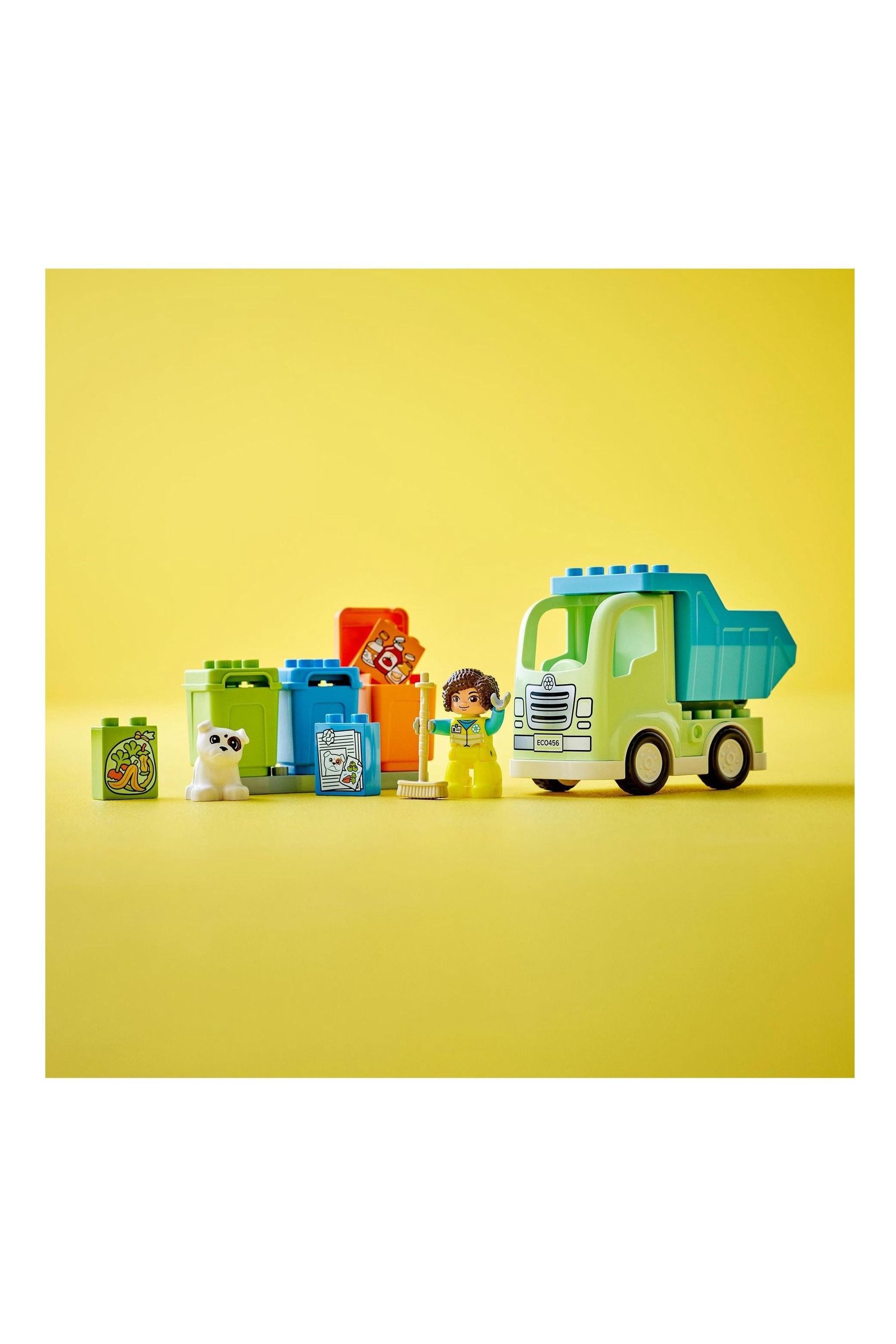 Buy LEGO Town Recycling Truck Colour Sorting 2 Toy DUPLO Town Recycling Truck Colour Sorting 2 Toy 10987 from the Next UK online shop