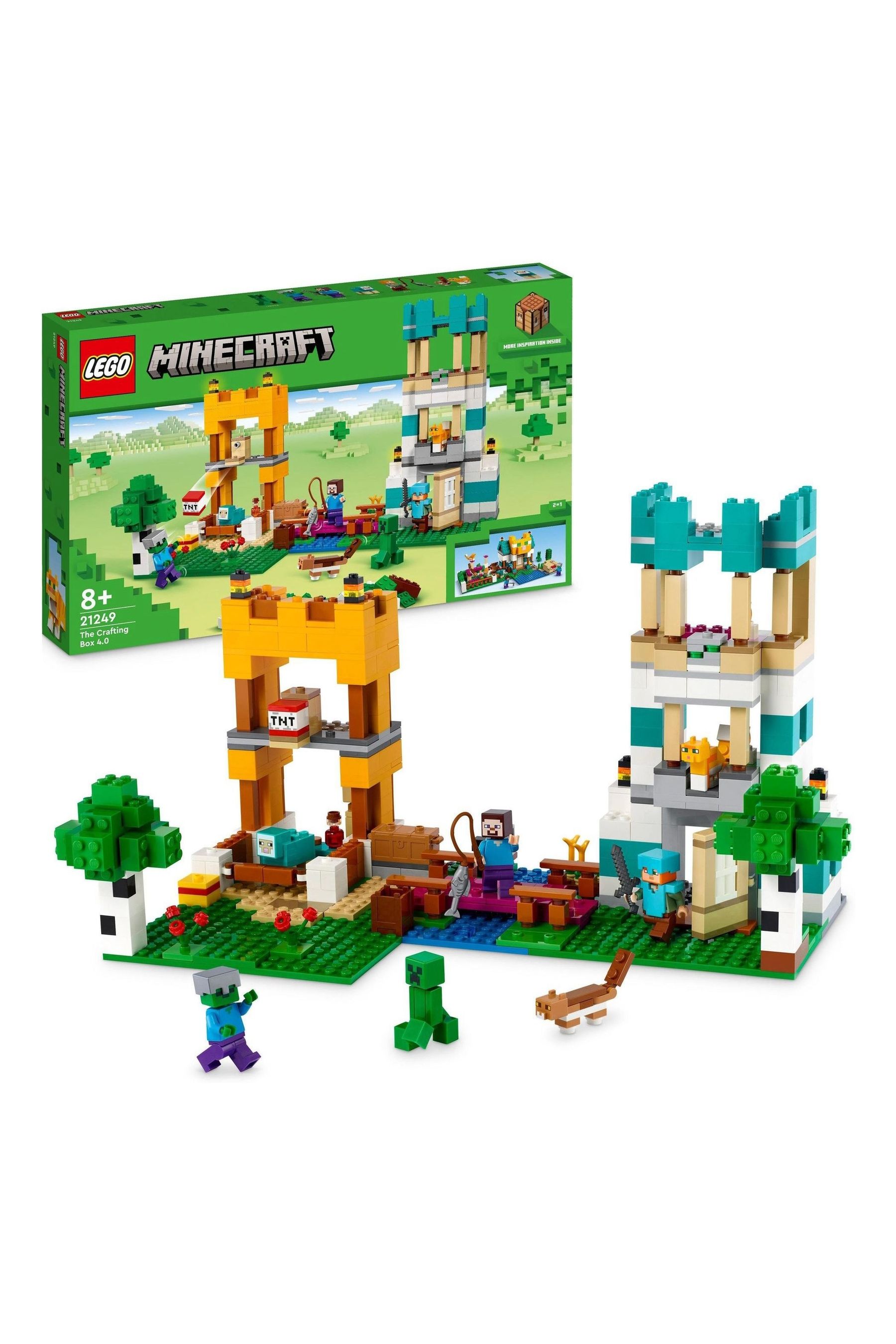 Buy LEGO Minecraft The Crafting Box 4.0 2in1 Building Set 21249 from the Next UK online shop