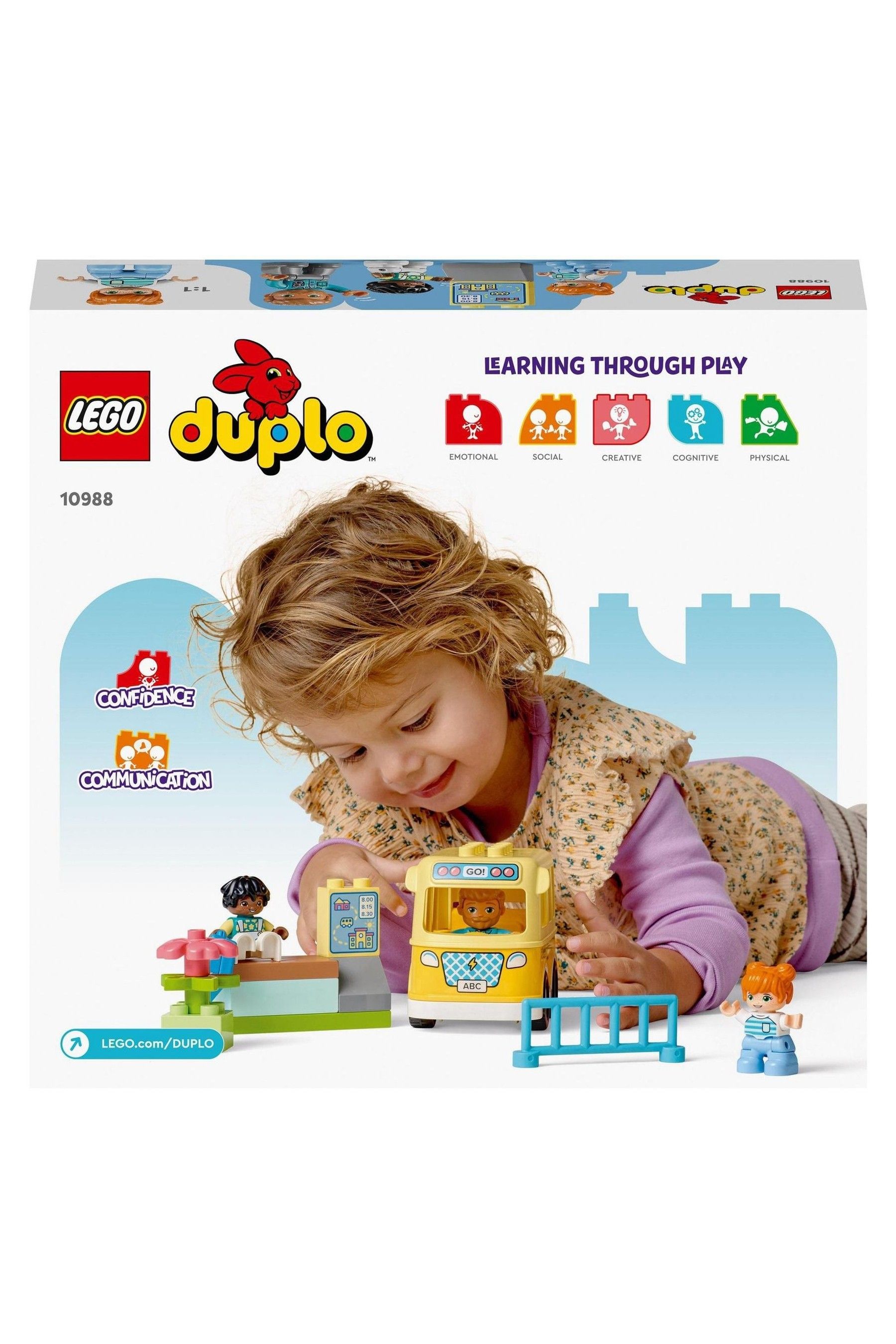 LEGO DUPLO The Bus Ride Toy for Toddlers Aged 2 10988