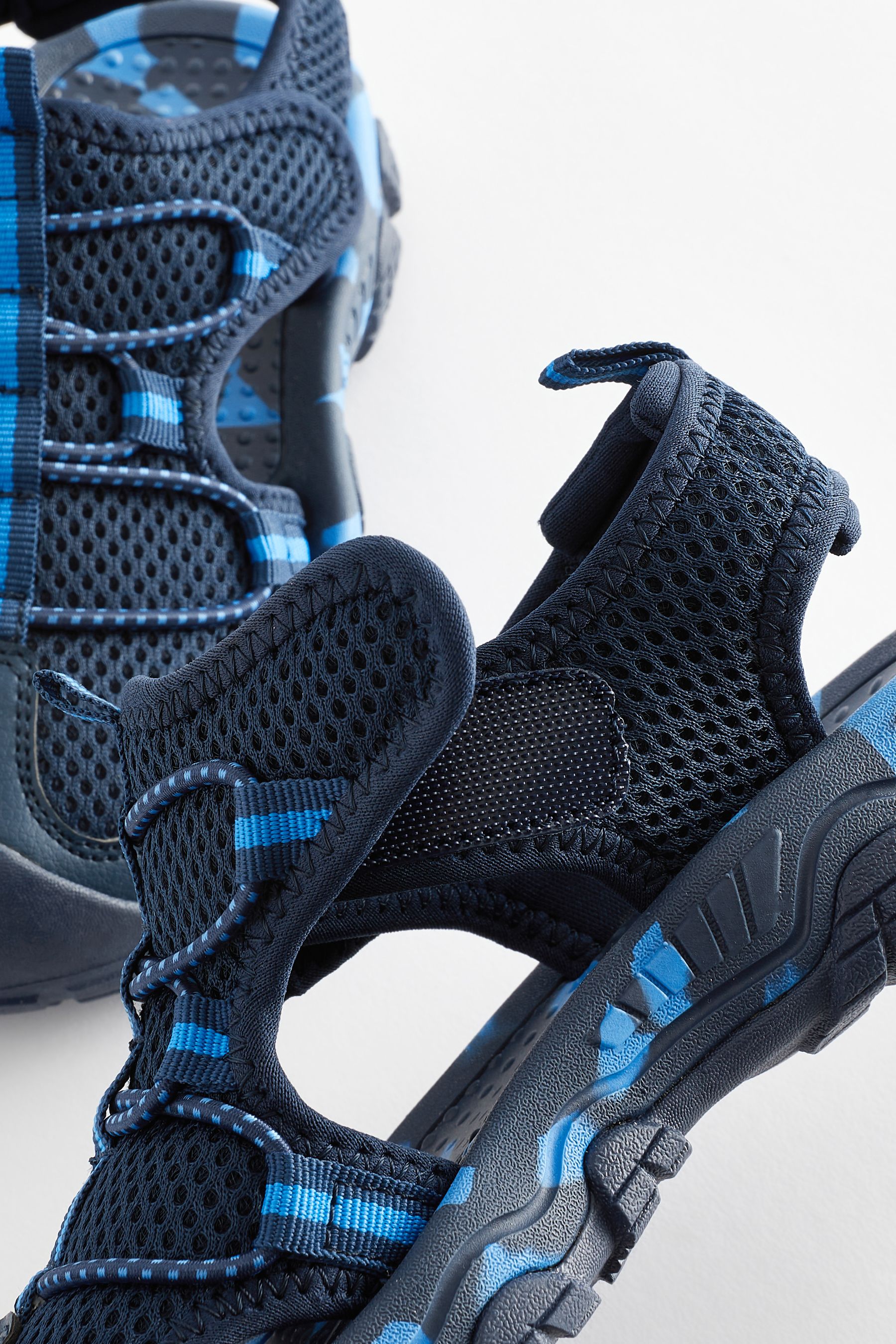 Buy Navy Blue Closed Toe Trekker Sandals from Next Ireland