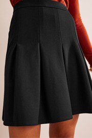 Boden Black Flippy Ponte Mini Skirt - Image 4 of 5