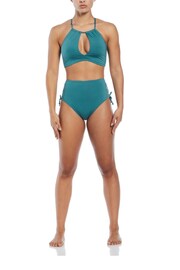 Nike Green Nike Swim Lace Up Green Bikini - Image 3 of 5