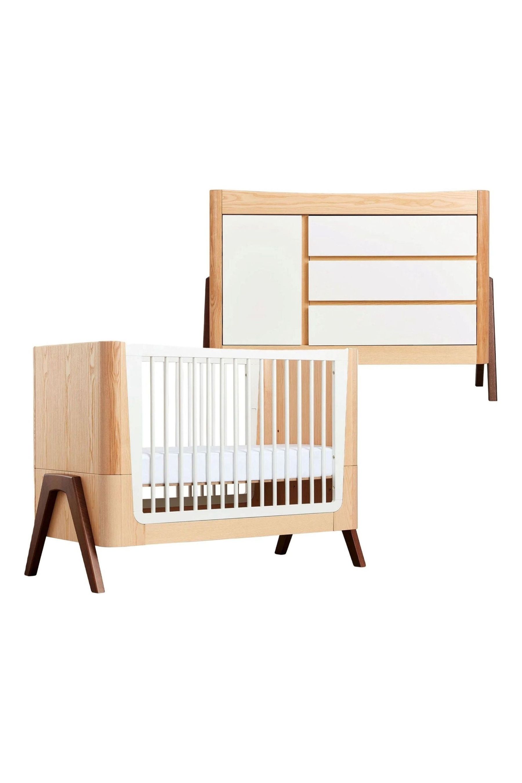 Buy Gaia Baby Natural Hera Cot Bed and Dresser Set from the Next UK online shop
