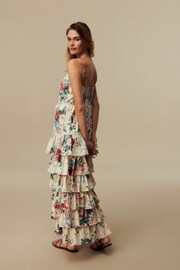 Laura Ashley Pink Tiered Maxi Dress - Image 4 of 4